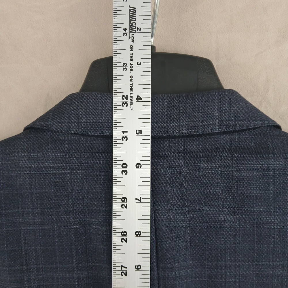 Peter Millar Loro Piana 46R Mens Blazer Sport Coat Plaid Super 130s 23x31 Plaid - Picture 14 of 16